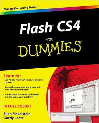 Cover of Flash CS4 for dummies by Ellen Finkelstein