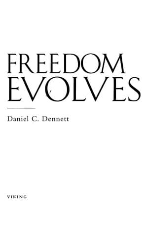 Cover of Freedom evolves by Daniel C. Dennett