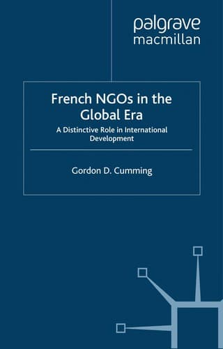Cover of French NGOs in the global era by Gordon Cumming