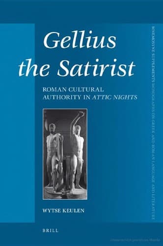 Cover of Gellius the satirist by Wytse Hette Keulen