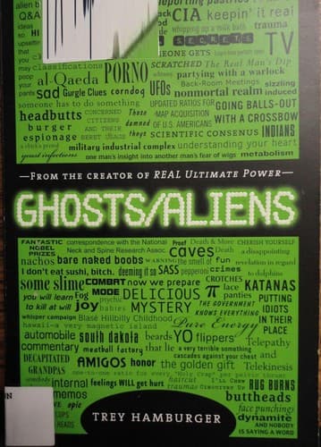 Cover of Ghosts/aliens by Trey Hamburger