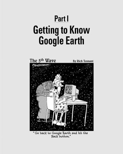 Cover of Google Earth for dummies by David A. Crowder