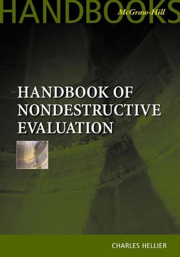 Cover of Handbook of nondestructive evaluation by Charles Hellier