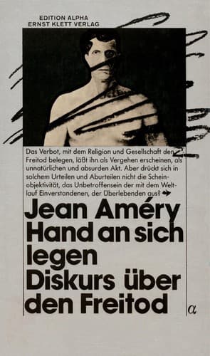 Cover of Hand an sich legen by Jean Améry