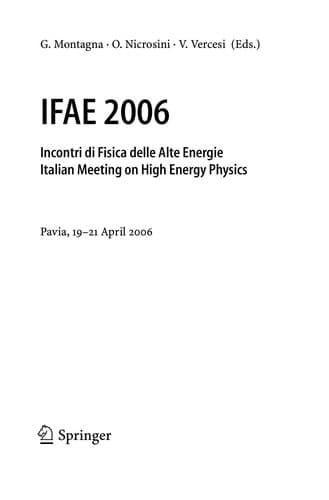 Cover of IFAE 2006 by IFAE 2006 (2006 Pavia, Italy)