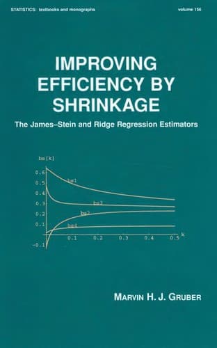 Cover of Improving efficiency by shrinkage by Marvin H. J. Gruber