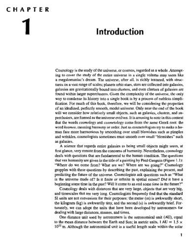 Cover of Introduction to cosmology by Barbara Sue Ryden