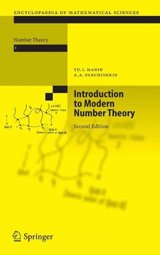 Cover of Introduction to modern number theory by I͡U. I. Manin