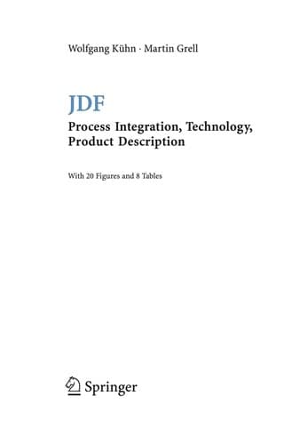 Cover of JDF by Wolfgang Kühn