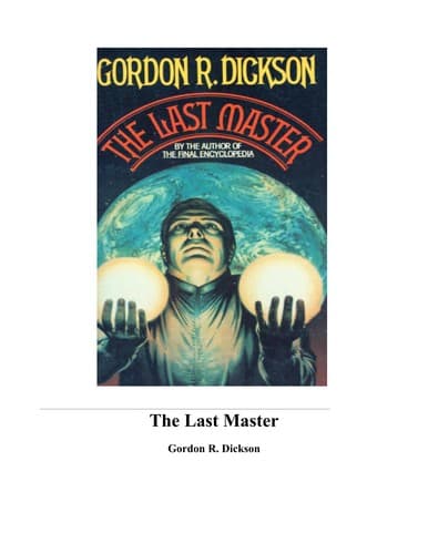Cover of The Last Master by Gordon R. Dickson