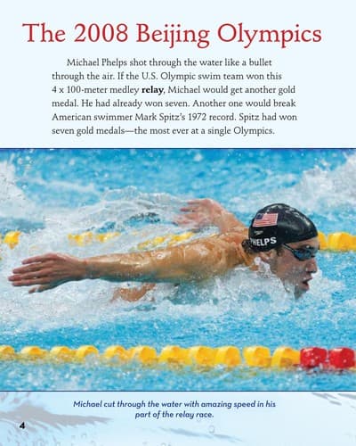 Cover of Michael Phelps by Meish Goldish
