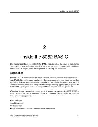 Cover of The microcontroller idea book by Jan Axelson
