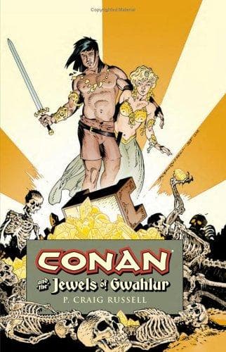 Cover of Conan and the Jewels of Gwahlur by P. Craig Russell