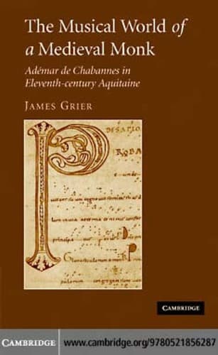 Cover of The musical world of a medieval monk by Grier, James