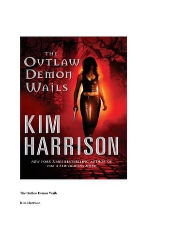 Cover of The Outlaw Demon Wails by Kim Harrison