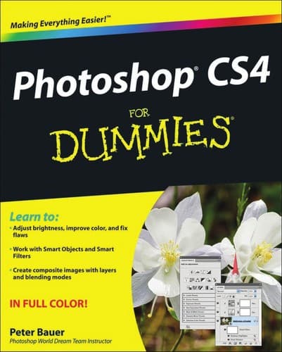 Cover of Photoshop CS4 for dummies by Peter J. Bauer