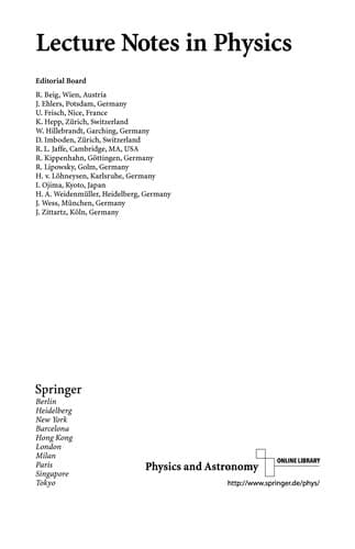 Cover of Physics of rotating fluids by International Couette-Taylor Workshop (11th 1999 Bremen, Germany)