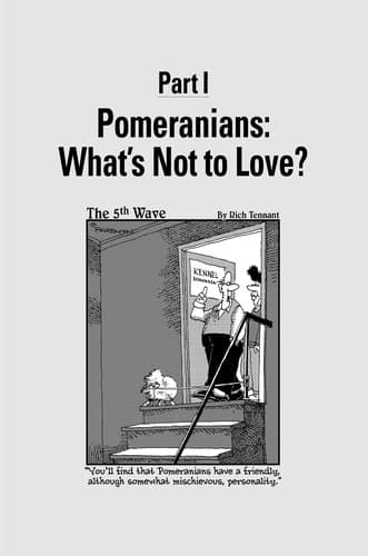 Cover of Pomeranians for dummies by D. Caroline Coile