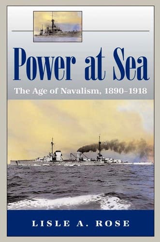 Cover of Power at sea by Lisle Abbott Rose
