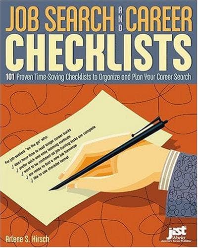 Cover of Job Search and Career Checklists by Arlene S. Hirsch