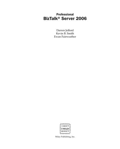 Cover of Professional BizTalk server 2006 r2 by Darren Jefford