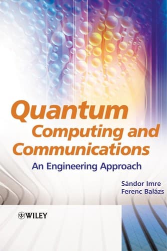 Cover of Quantum computing and communications by Sándor Imre