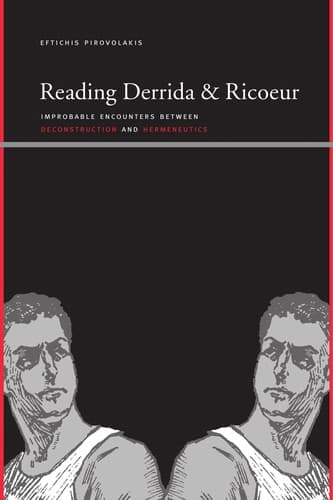 Cover of Reading Derrida and Ricoeur by Eftichis Pirovolakis