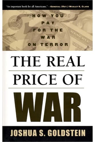 Cover of The real price of war by Joshua S. Goldstein