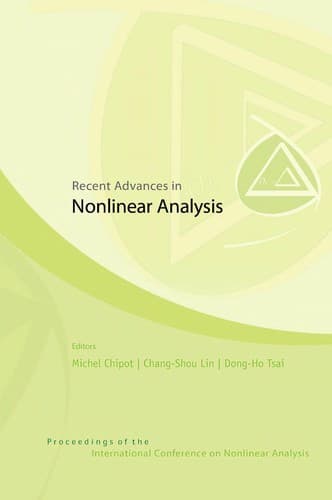 Cover of Recent advances in nonlinear analysis by International Conference on Nonlinear Analysis (2006 Hsinchu, Taiwan)