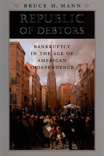 Cover of Republic of debtors by Bruce H Mann