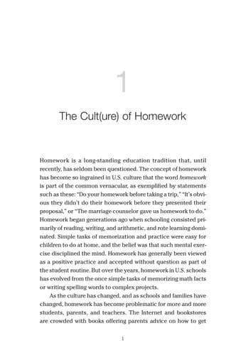 Cover of Rethinking homework by Cathy Vatterott