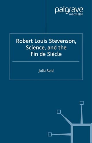 Cover of Robert Louis Stevenson, science, and the fin de siècle by Julia Reid