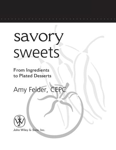 Cover of Savory sweets by Amy Felder