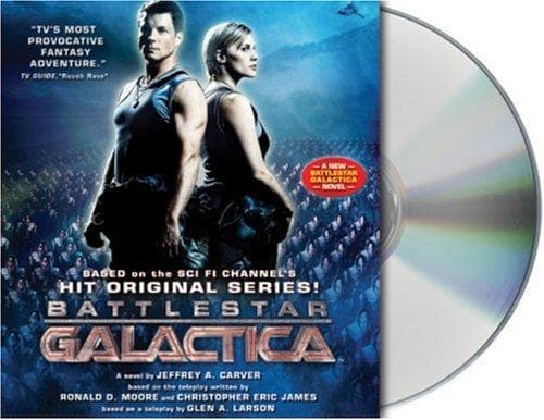 Cover of Battlestar Galactica by Jeffrey A. Carver