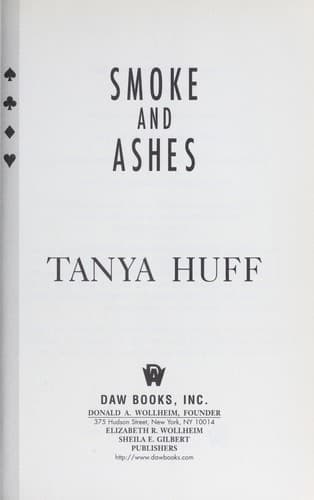 Cover of Smoke and ashes by Tanya Huff