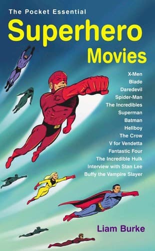 Cover of Superhero movies by Liam Burke