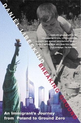Cover of Breaking Ground by Daniel Libeskind