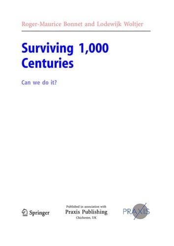 Cover of Surviving 1,000 centuries by R.-M Bonnet