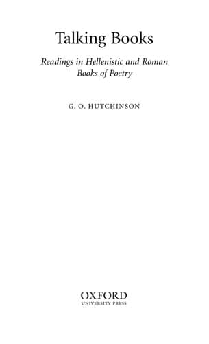 Cover of Talking books by G. O. Hutchinson