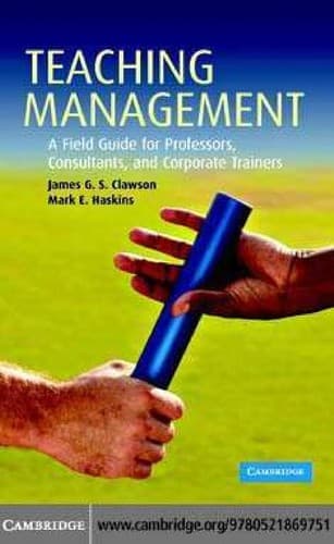 Cover of Teaching management by James G. Clawson