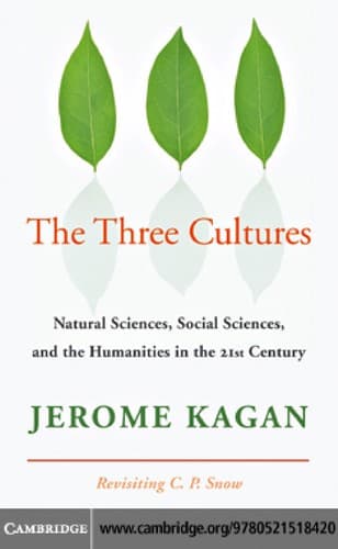 Cover of The three cultures by Jerome Kagan
