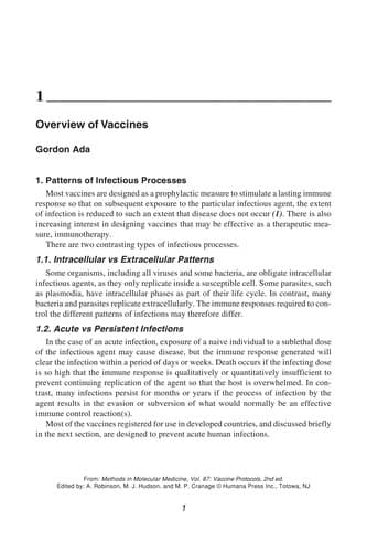 Cover of Vaccine protocols by [name missing]