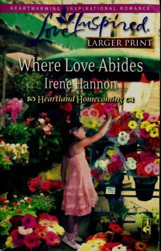Cover of Where Love Abides (Heartland Homecoming, Book 3) (Larger Print Love Inspired #443) by Irene Hannon