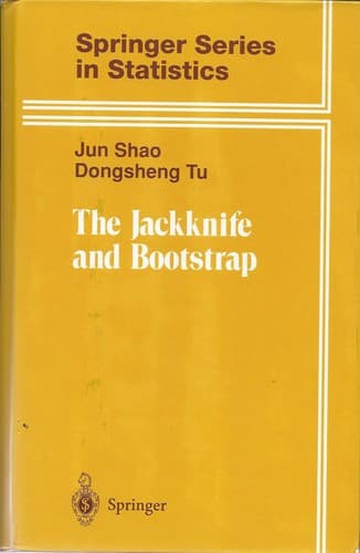 Cover of The Jackknife and Bootstrap by Jun Shao