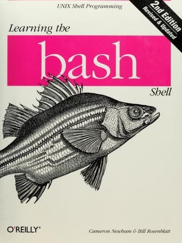 Cover of Learning the bash Shell by Cameron Newham