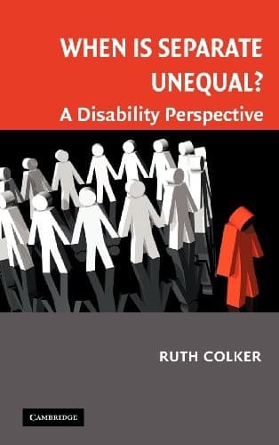 Cover of When is separate unequal? by Ruth Colker