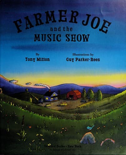 Cover of Farmer Joe and the music show by Tony Mitton