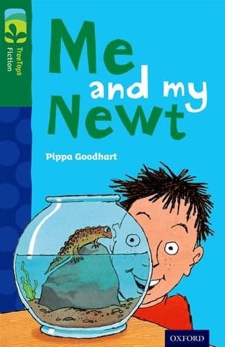Cover of Me and My Newt by Pippa Goodhart
