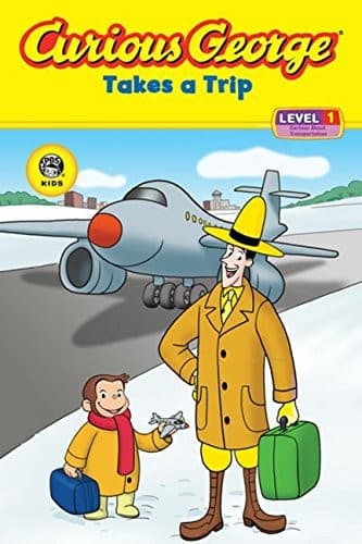Cover of Curious George takes a trip by Rotem Moscovich
