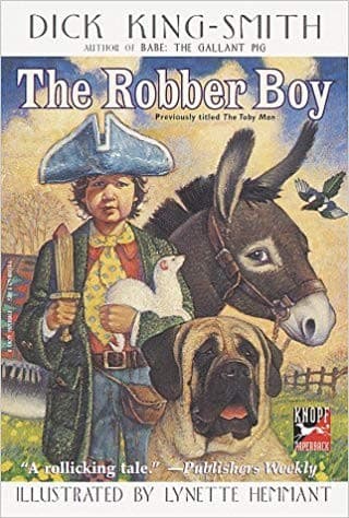 Cover of The robber boy by Dick King-Smith